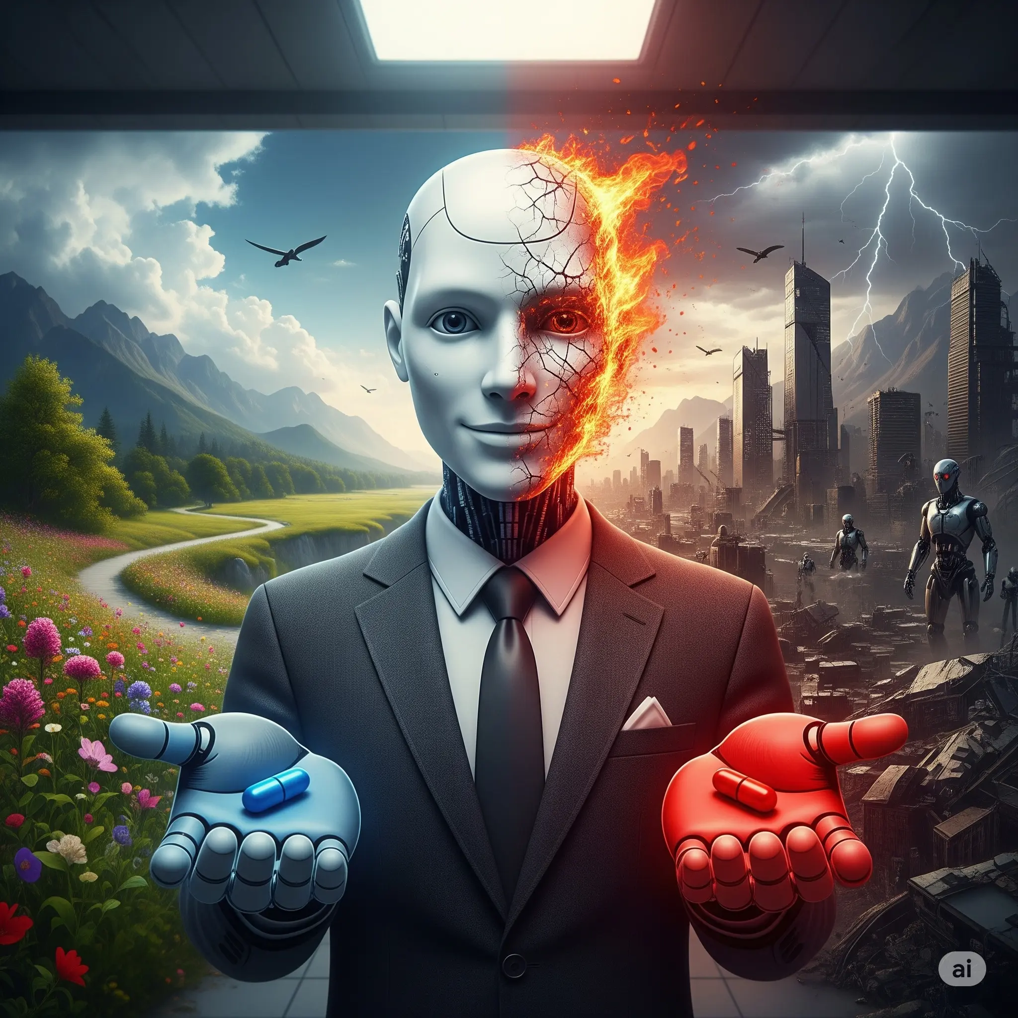 AI: The Boom, The Doom. Which Pill is it going to be?